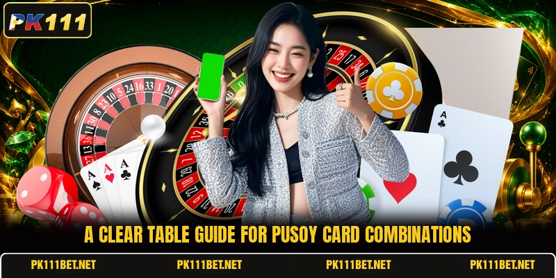 A clear table guide for pusoy card combinations A clear table guide for pusoy card combinations