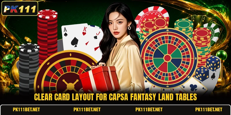 Clear card layout for capsa fantasy land tables Clear card layout for capsa fantasy land tables