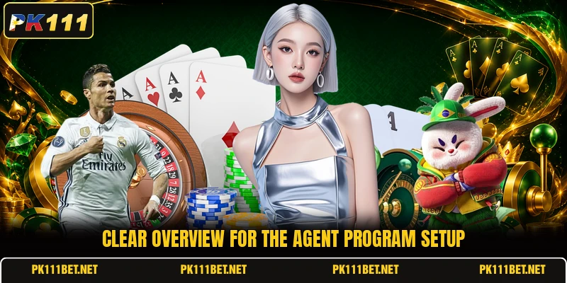 Clear overview for the agent program setup Clear overview for the agent program setup