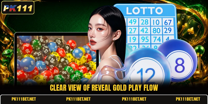 Clear view of Reveal Gold play flow Clear view of Reveal Gold play flow