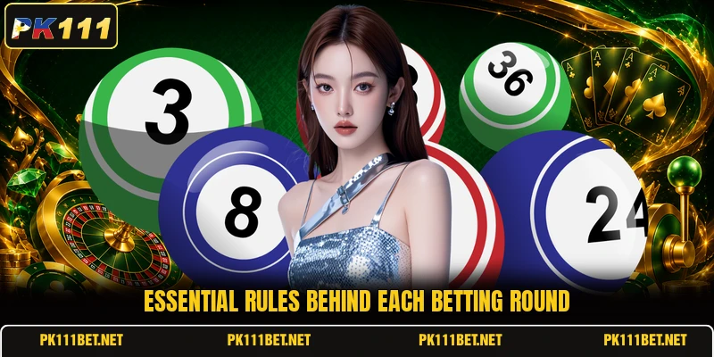 Essential rules behind each betting round Essential rules behind each betting round