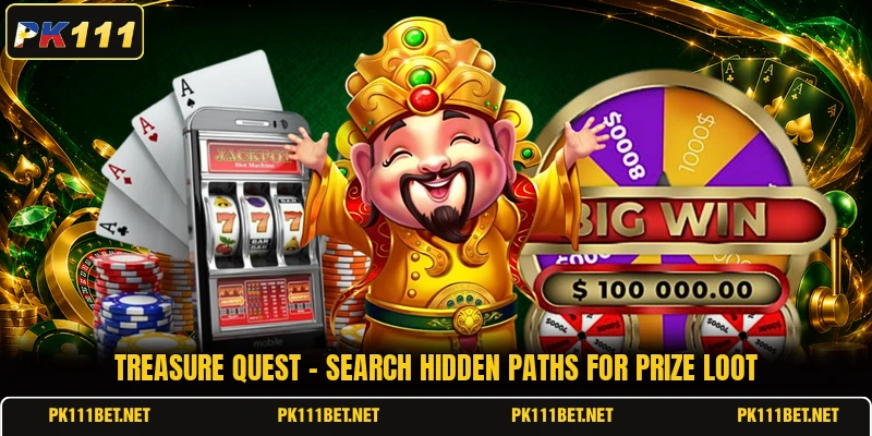 Treasure Quest - Search Hidden Paths For Prize Loot