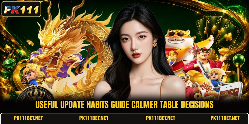 Useful update habits guide calmer table decisions Useful update habits guide calmer table decisions